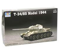 Soviet T-34/76 Model 1943 Tank 1:72 Plastic Model Kit TRUMPETER