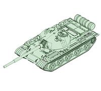 TRU07146 - Trumpeter 1:72 - T-62 Russian Main Battle Tank Mod. 1962