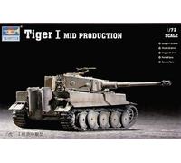 Trumpeter 1/72 Tiger I Mid Production # 07243 - Plastic Model Kit