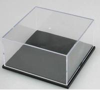 Trumpeter 118 x 118 x 60mm Crystal Clear Stackable Display Case