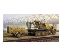 Trumpeter 1524 SdKfz 7/1 (Late) 2cm FlaK38 auf Selbstfahrlafette 1:35 Model Kit