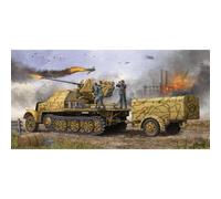 Trumpeter 01526 - 1:3 5 German 3,7cm Flak 37 On After World War II Sd.Kfz.7/2