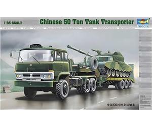 Trumpeter 2 Model Kit Chinese 50 T Tank Transporter