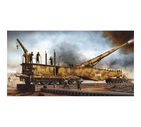 Trumpeter 00207 - 1:35 Railway Gun Leopold 280mm K5 (E) - New