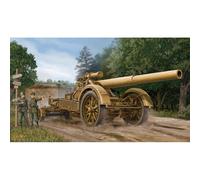 Trumpeter 1/35 German 21cm Morser 18 Heavy Artillery # 02314 - Plastic Model Kit