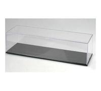 Trumpeter 232 x 120 x 86mm Crystal Clear Stackable Display Case Black Base