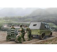 Trumpeter 2320 PLA Type 63 107mm Rocket Launcher & BJ212 Jeep 1:35 Model Kit