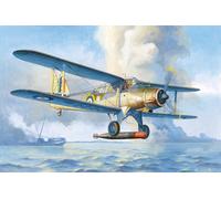 Trumpeter Plastic Model Kit Fairey Albacore Torpedo Bomber 1:48 TRU02880 Coloured