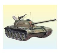 Russian T-54A Tank 1:35 Plastic Model Kit TRUMPETER