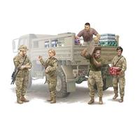 Trumpeter 1:35 - Modern US Soldiers Logistics Supply Team