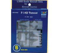 Trumpeter 6220 F-14D Tomcat (qty 6) 1:350 Model Kit