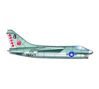 Trumpeter 6225 A-7E Corsair II (qty 6) 1:350 Model Kit