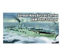 Trumpeter Model Kit - DKM Peter Strasser Aircraft Carrier - 1:700 Scale - 06710