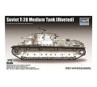 TRU07151 - Trumpeter 1:72 - Soviet T-28 Medium Tank (Riveted)