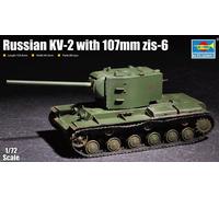 Trumpeter 07162 - 1:72 Russian KV-2 with 107mm ZIS-6 - New