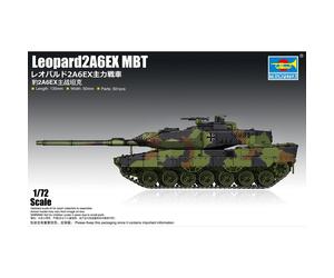 Trumpeter 7192 German Leopard 2A6EX MBT 1:72 Model Kit