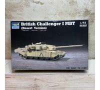 British Challenger 1 Mbt Desert Version Tank 1:72 Plastic Model Kit 07105