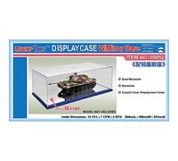 Trumpeter Display Cases - 364 x 186 x 121mm w/Mirror Base