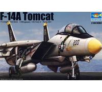 Trumpeter F-14A Tomcat Skull CVW-8 VF-84 US Navy 1:144 Model Kit NEW