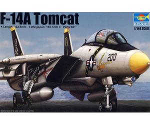 Trumpeter F-14A Tomcat Skull CVW-8 VF-84 US Navy 1:144 Model Kit NEW