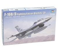 Trumpeter F 16B/D Fighting Falcon Block 15/30 Model Kit (US IMPORT)