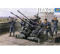 Trumpeter 1/35 FlaK 38 German 2.0cm Anti-aircraft Gun # 02309 - Plastic Model...