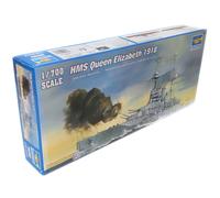 Trumpeter HMS Queen Elizabeth 1918 1:700 Scale Battleship Model Kit