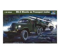 Trumpeter HQ2 Guide Missile Kit with Transporter (US IMPORT)
