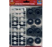 Trumpeter Lav Series 8X8 Tyres 325/85R16 Xml 1:3 5 Wheels for Cusmc Lav-R /25/