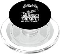 Trumpeter Musician - Jazz Music Marching Band Trumpet PopSockets PopGrip for MagSafe