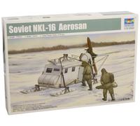 Trumpeter NKL-16 Soviet Armored Aerosan Military Vehicle Model Kit, (US IMPORT)