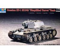 Trumpeter Russian KV-1 M 1942 Simplified Turret Tank 1:72 Model Kit