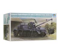 Trumpeter Schwerer Zugkraftwagen 18t 6t Billstein Crane Sd.Kfz.9/1 1:35 Model