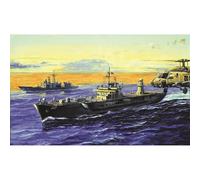 Trumpeter TM05718 USS Mount Whitney LCC-20 2004 1:700 Model Kit