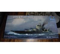 Trumpeter Model Kit - HMS Valiant Battleship (1939) - 1:700 - TRU05796