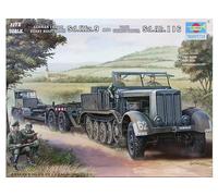 Trumpeter TP07275 1/72 - German Sd.Kfz.9 18t Half Track w/Sd.Ah.116