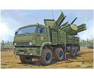 Trumpeter TRU01060 1/35 72V6E4, Combat auf 96K6 Pantsir S1 ADMGS Plastic Model kit, Multicolour