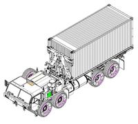 Trumpeter 1/35 01064 HEMTT M1120 Container Handing Unit (CHU)