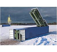 Trumpeter TRU01077 1/35 3M54 Club-k in 40-Fuss-Container Plastic Model kit, Multicolor