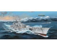 Trumpeter 03715 WWII German Battleship Scharnhorst Plastic Kit 1/200 Scale Couri