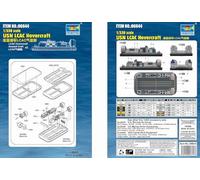 Trumpeter Plastic Model Kit TRU06644 1/350 USN LCAC Hovercraft Multicolor