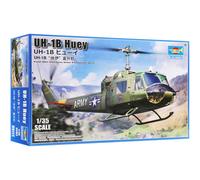 Trumpeter UH-1B Huey 1:35 Scale Military Helicopter Model Kit 200 Parts