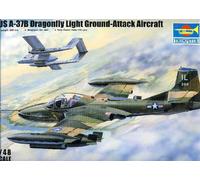 Trumpeter US A-37B Dragonfly Light Ground-Attack Vietnam Chile 3 Versions 1:48