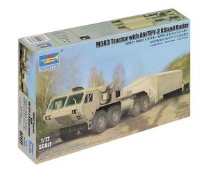 Trumpeter US Army M983 Tractor with AN/TPY-2 X-Band Radar 1/72 Scale Kit