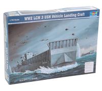 Trumpeter WW2 LCM 3 USN Vehicle Landing Craft Model Kit (US IMPORT)
