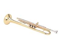 Trumpets Alto B-flat Three-color Brass Is Suitable For Beginner School Band Performance Trumpet Instrument