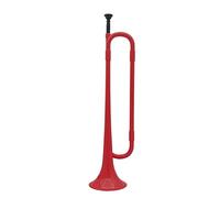 Trumpets B Flat Bugle Cavalry Trumpet Environmentally Friendly Plastic With Mouthpiece For Band School Student Trumpet Instrument (Color : Crimson)