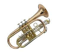 Trumpets B-flat Professional Cornet Phosphor Bronze Manufactured Professional Grade Tone Trumpet Horn Instrument