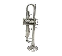 Trumpets B-flat Three-tone Trumpet Instrument Is Suitable For Professional Performance, Beginners, Beginners, Children, And Adults Trumpet Instrument (Color : 2)