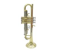 Trumpets B-flat Three-tone Trumpet Instrument Is Suitable For Professional Performance, Beginners, Beginners, Children, And Adults Trumpet Instrument (Color : 3)